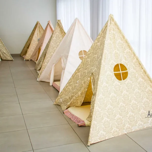 cabanas para o cochilo das crianças