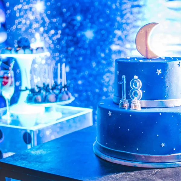 Bolo da festa de 18 anos