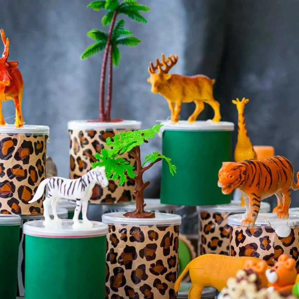 Decoração da festa de safari